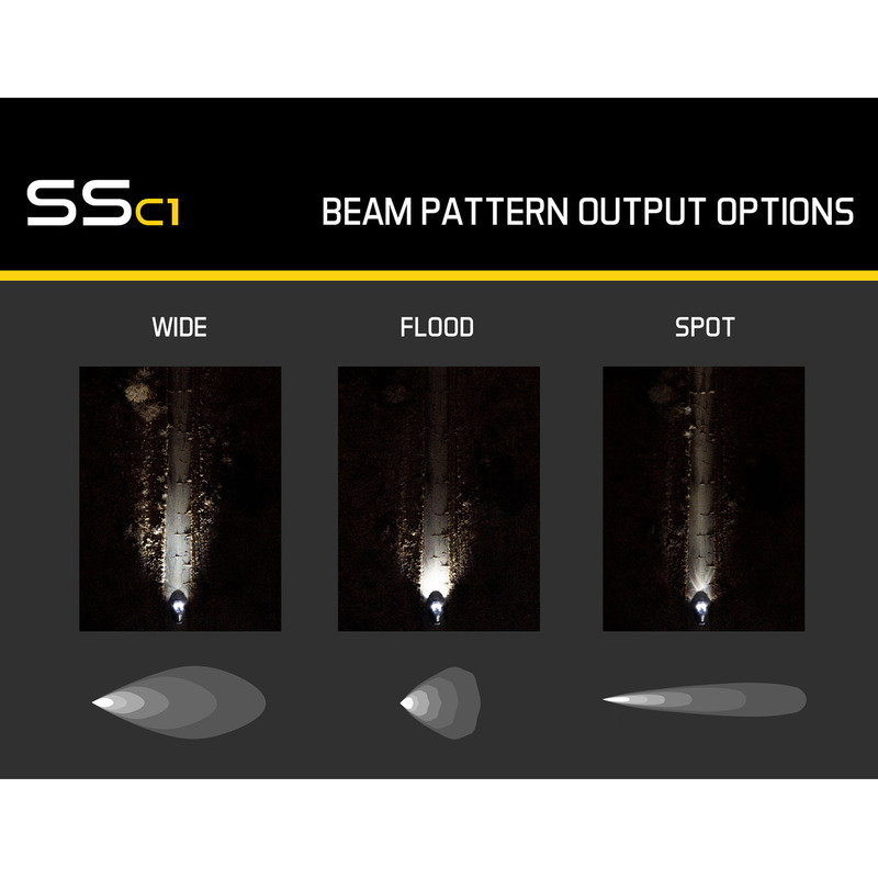  Diode Dynamics - Stage Series C1 LED Pod Pro Yellow Spot Standard ABL (pair)